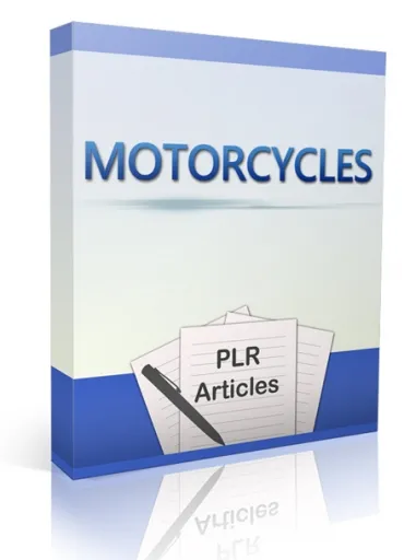 eCover representing 10 Motorcycles Articles  with Private Label Rights