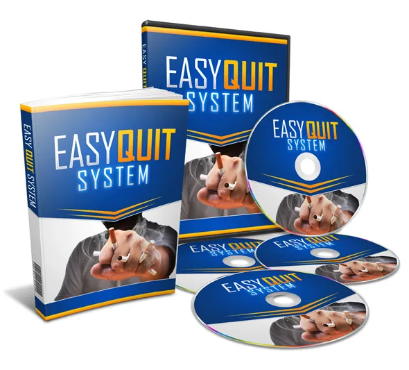eCover representing Easy Quit System Audio & Music with Private Label Rights