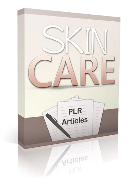 eCover representing 10 Skin Care PLR Articles  with Private Label Rights