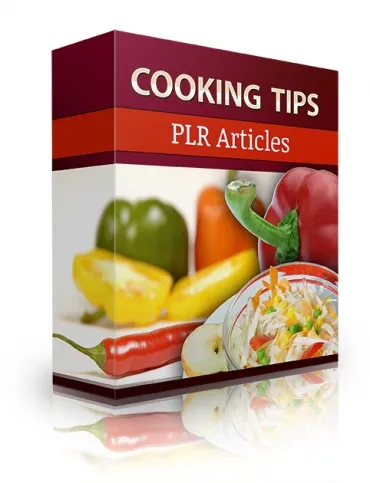 eCover representing Cooking Tips PLR Articles  with Private Label Rights