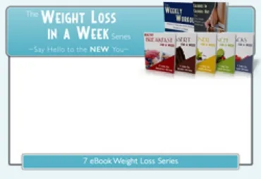 eCover representing Weight Loss In A Week eBooks & Reports with Private Label Rights