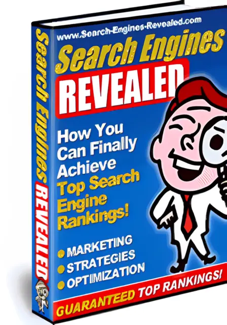 eCover representing Search Engines Revealed eBooks & Reports with Master Resell Rights