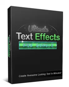 Ultimate Text Effects PSD Bundle small