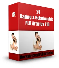 Dating & Relationship PLR Articles V10 small