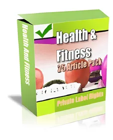 Private Label Article Pack : Health Articles small