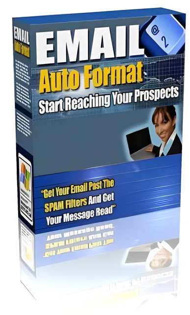 eCover representing Email Auto Format eBooks & Reports with Master Resell Rights