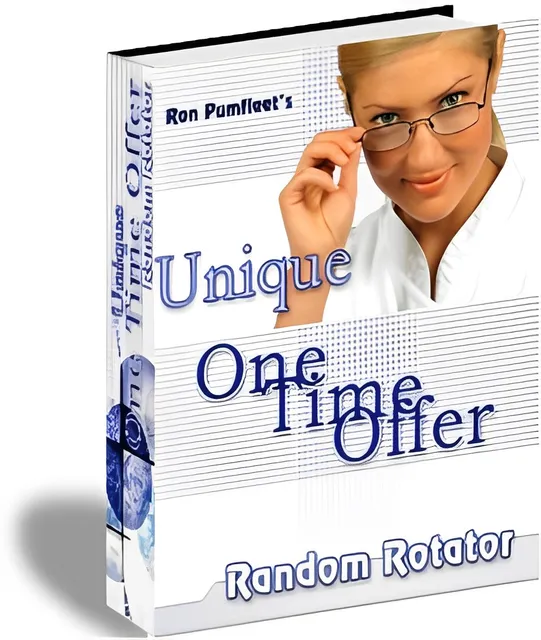 eCover representing Unique One Time Offer Random Rotator Software & Scripts with Master Resell Rights