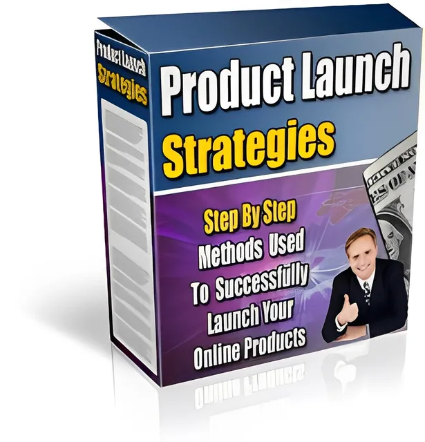 eCover representing Product Launch Strategies eBooks & Reports with Master Resell Rights