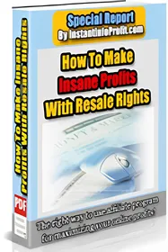 How To Make Insane Profits With Resale Rights small