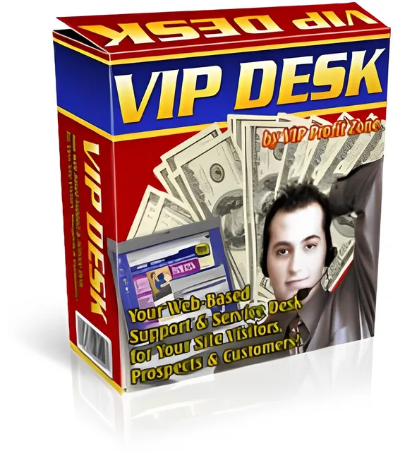 eCover representing VIP Desk - Your Web-Based Support & Service Desk  with Personal Use Rights