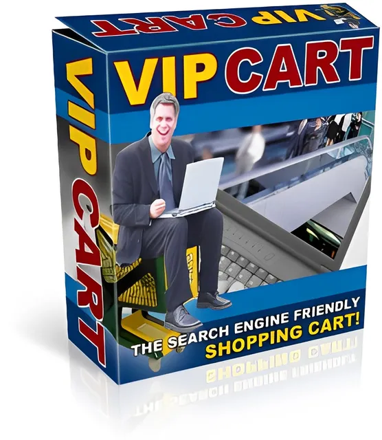 eCover representing VIP Cart - The Search Engine Friendly Shopping Cart! Software & Scripts with Master Resell Rights