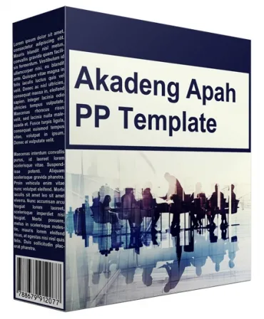 eCover representing Akadeng Apah Multipurpose Powerpoint Template  with Personal Use Rights
