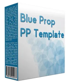 Blue Prop Multipurpose Powerpoint Template small