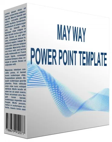 eCover representing MayWay Multipurpose Powerpoint Template  with Personal Use Rights