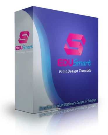 eCover representing EduSmart Print Design Template  with Personal Use Rights