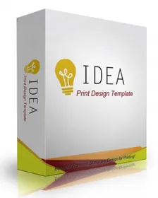 Idea Print Design Template small