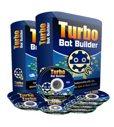 eCover representing Turbo Bot Builder Software Videos, Tutorials & Courses with Personal Use Rights