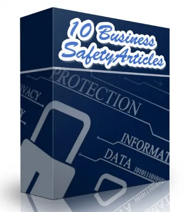 eCover representing The Latest 10 Business Safety Articles  with Private Label Rights