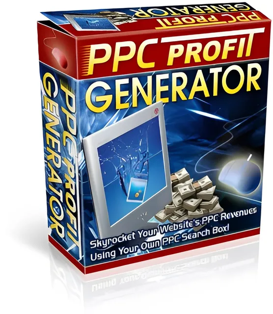 eCover representing PPC Profit Generator  with Master Resell Rights