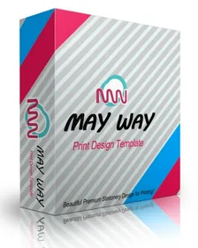 May Way Print Design Template small