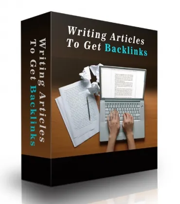 eCover representing Writing Articles To Get Backlinks eBooks & Reports with Private Label Rights