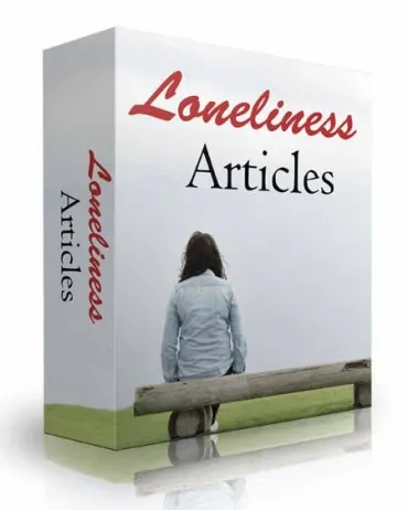 eCover representing 10 Loneliness Articles  with Private Label Rights