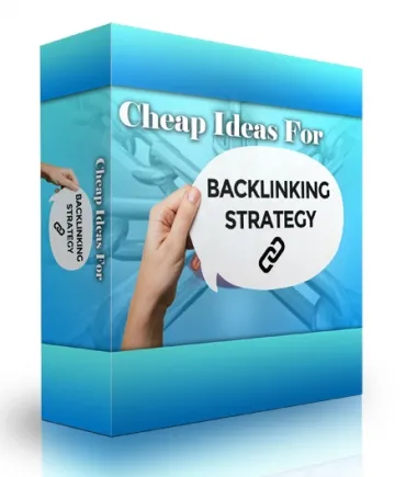 eCover representing Cheap Ideas For Back Linking Strategies eBooks & Reports with Private Label Rights