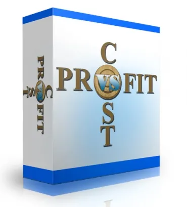 eCover representing Cost Vs Profit Potential eBooks & Reports with Private Label Rights