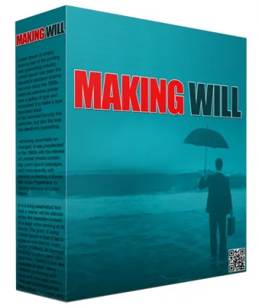 eCover representing Making a Will Ecourse Articles, Newsletters & Blog Posts with Private Label Rights