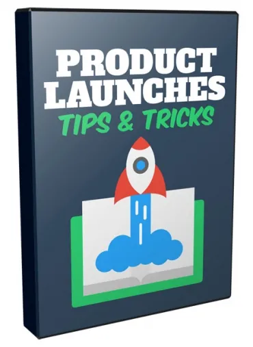 eCover representing Product Launches Tips And Tricks Videos, Tutorials & Courses with Master Resell Rights