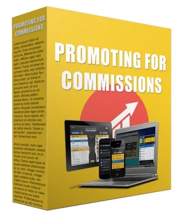 eCover representing Promoting for Commissions Articles, Newsletters & Blog Posts with Private Label Rights