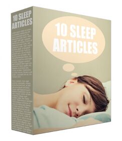 10 Sleep PLR Article Page 2017 small