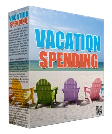 eCover representing 10 Vacation Spending PLR Articles  with Private Label Rights