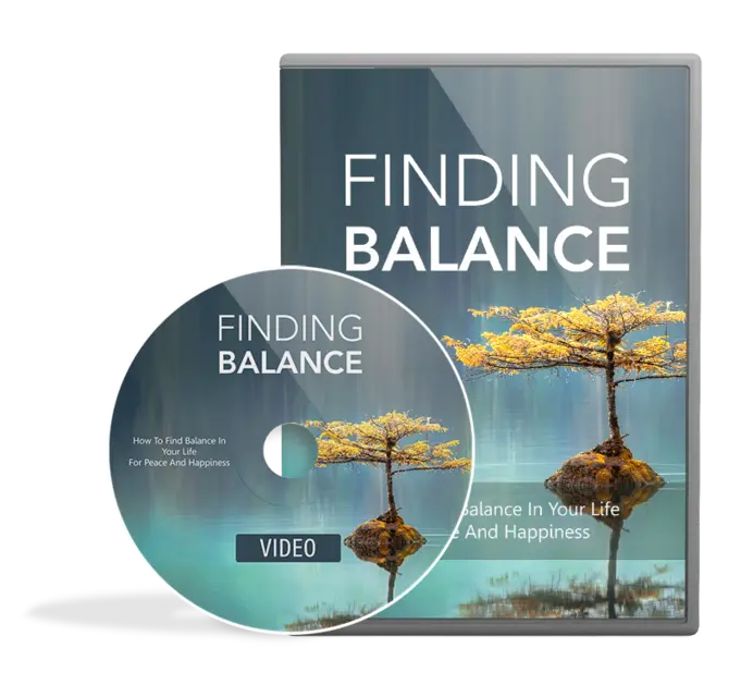 eCover representing Finding Balance Video Upgrade Videos, Tutorials & Courses with Master Resell Rights