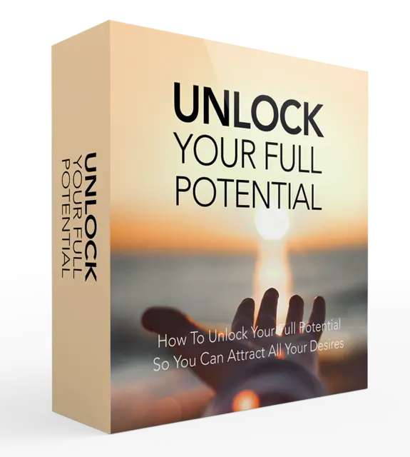 eCover representing Unlock Your Full Potential Video Course Videos, Tutorials & Courses with Master Resell Rights