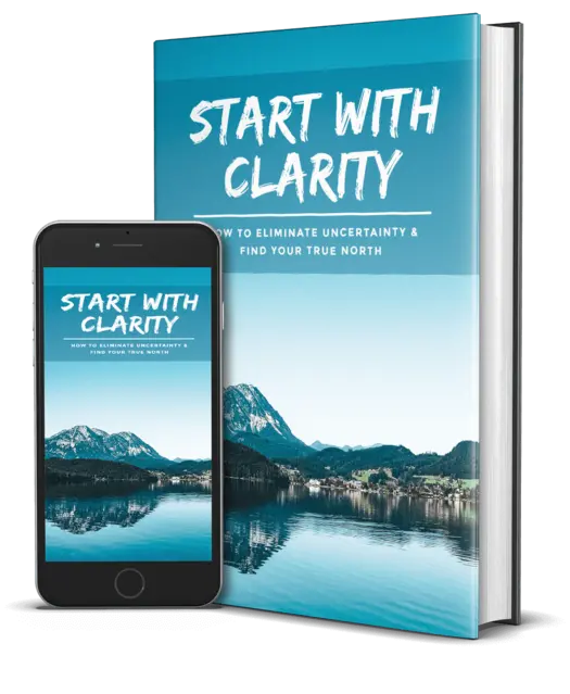 eCover representing Start With Clarity eBooks & Reports with Master Resell Rights