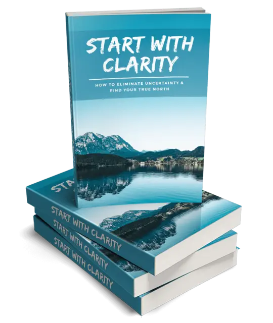 eCover representing Start With Clarity eBooks & Reports with Master Resell Rights