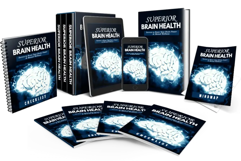eCover representing Superior Brain Health Video Upgrade Videos, Tutorials & Courses with Master Resell Rights