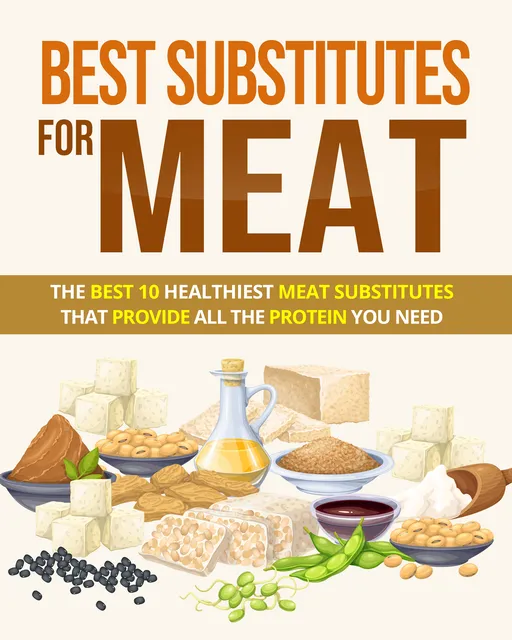 eCover representing Best Substitutes For Meat eBooks & Reports with Private Label Rights