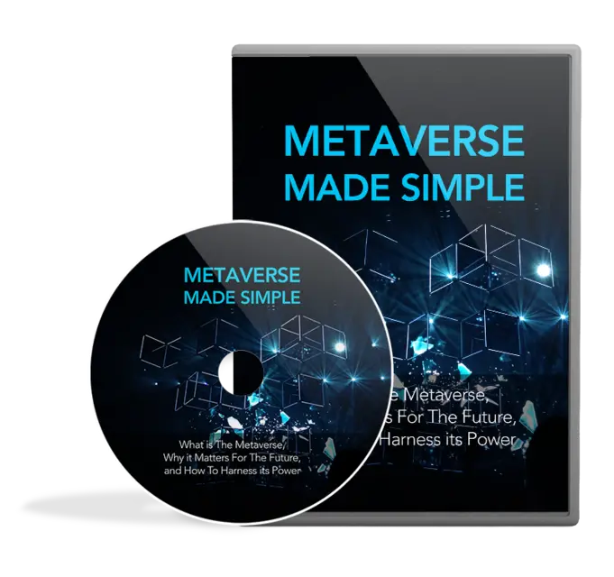 eCover representing Metaverse Made Simple Video Course  with Master Resell Rights