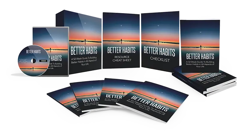 eCover representing Better Habits Video Course  with Master Resell Rights