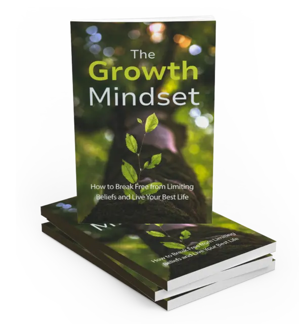 eCover representing The Growth Mindset eBooks & Reports with Master Resell Rights