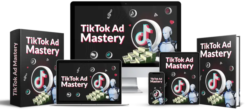 eCover representing Tik Tok Ad Mastery eBooks & Reports with Master Resell Rights
