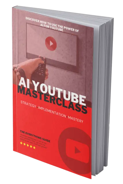 eCover representing AI Youtube Masterclass eBooks & Reports with Master Resell Rights