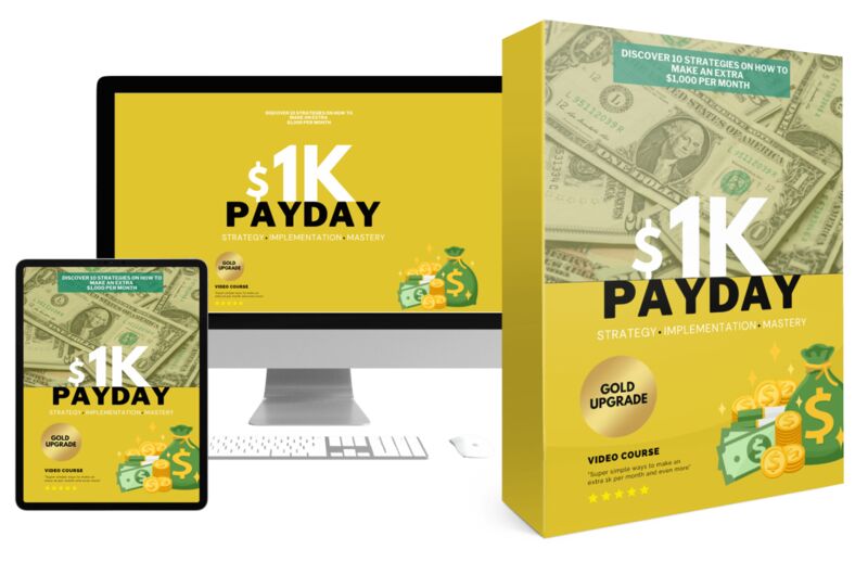 eCover representing 1k payday  with 