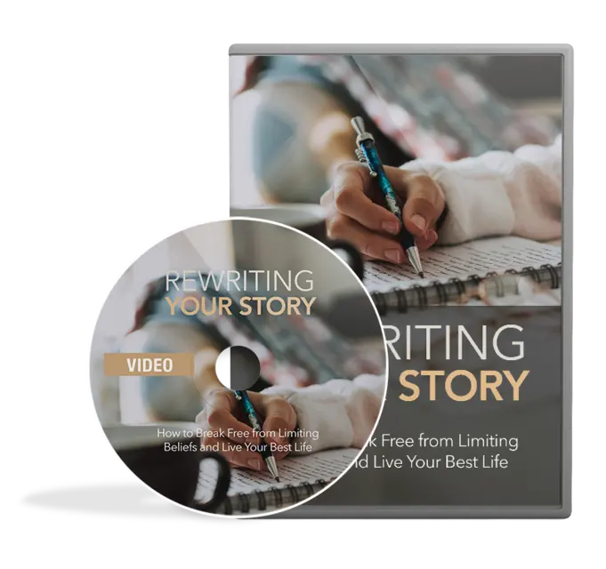 eCover representing Rewriting Your Story Video Upgrade Videos, Tutorials & Courses with Master Resell Rights