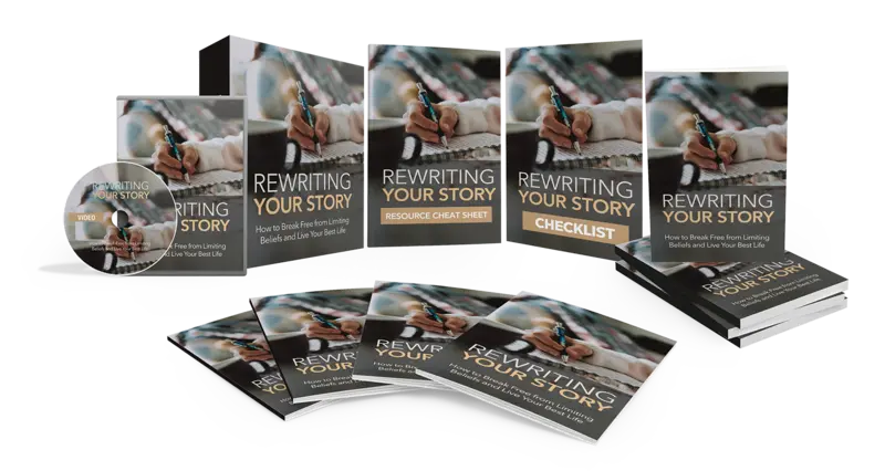 eCover representing Rewriting Your Story Video Upgrade Videos, Tutorials & Courses with Master Resell Rights
