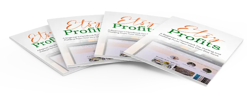 eCover representing Etsy Profits eBooks & Reports with Master Resell Rights