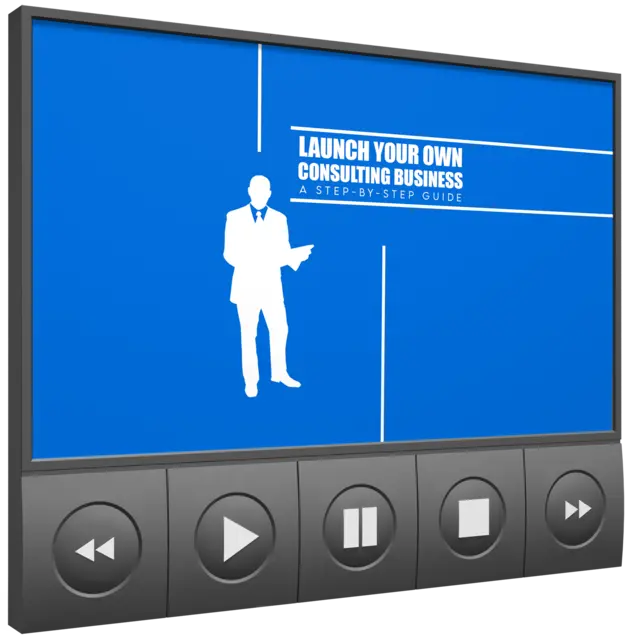 eCover representing Launch Your Own Conslutning Business Video Upgrade Videos, Tutorials & Courses with Private Label Rights