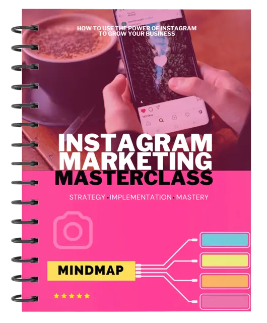 eCover representing Instagram Marketing Masterclass  with 